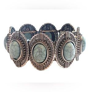 Boho Southwest Turquoise Bracelet